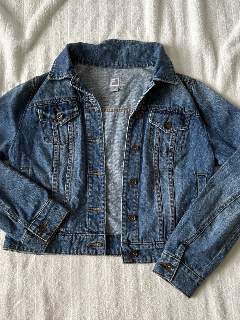 jcpenney Blue Denim Jean Jacket - Picture 1 of 5